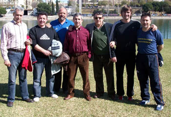 Participantes granadinos en el curso celebrado en Sevilla Participantes granadinos en el curso celebrado en Sevilla