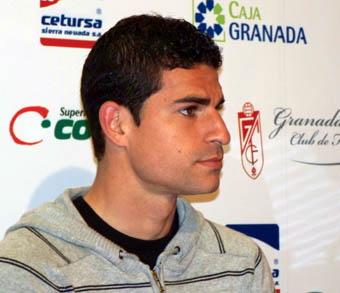Rubén Párraga durante la rueda de prensa previa al encuentro