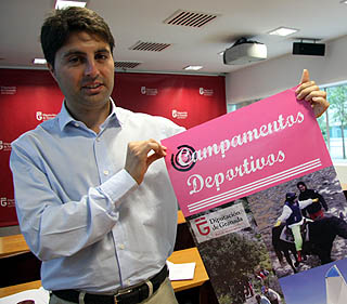 Iván López durante la presentación del evento (GRJ) Iván López durante la presentación del evento (GRJ)