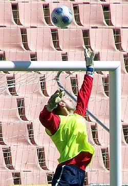 Jose Juan durante un entrenamiento (GRJ)