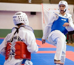 Usuarios realizando tawkwondo (GRJ) Usuarios realizando tawkwondo (GRJ)