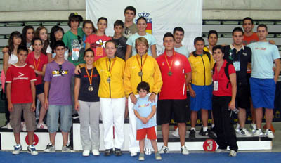 Representación provincial en el I Open Internacional de la Federación Española Representación provincial en el I Open Internacional de la Federación Española