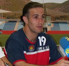 Matías Alonso, jugador del Granada CF