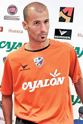 Mikel Rico durante una comparecencia de prensa
