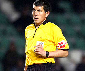 Ceballos Silva, árbitro para el próximo domingo