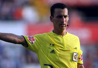 Jaime Latre, colegiado designado para pitar el domingo