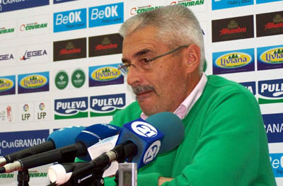 Fabri González, durante la rueda de prensa (GRJ)