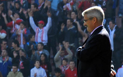 Fabri González, durante el encuentro ante el conjunto de la ADA Alcorcón (BALDOMERO)