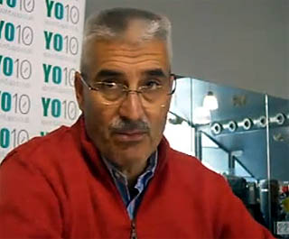 Fabri González, en el trascurso de una rueda de prensa. (GRJ)