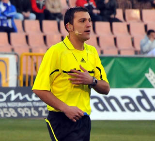 Melgares Aguilar desquició a la grada ante el Recre (BALDO)