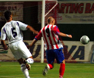 Jurado en el encuentro ante el Jaén (J.M. ALONSO) Jurado en el encuentro ante el Jaén (J.M. ALONSO)