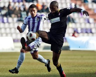 Nyom no jugará ante la UD Las Palmas. (REALVALLADOLID.ES)