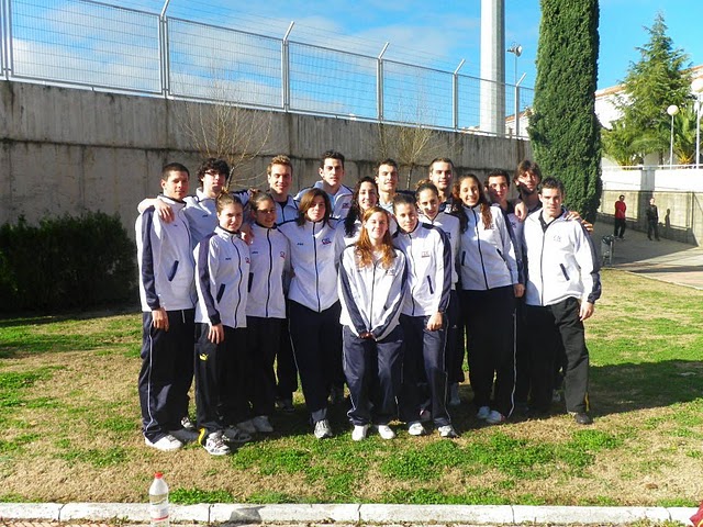 Equipo Absoluto participante en el Open de Extremadura de diciembre