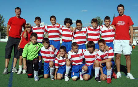 Los alevines del conjunto rojiblanco ya son campeones de liga. (GRJ)