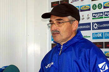 Fabri González, durante una rueda de prensa. (GRJ)