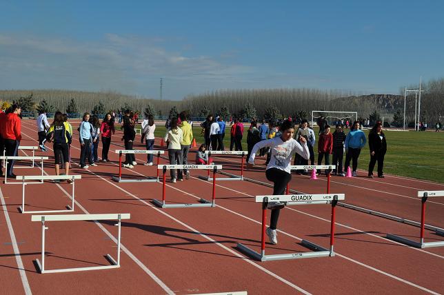 Una de las sesiones de la Olimpiada Escolar