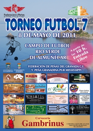 Cartel promocional del torneo