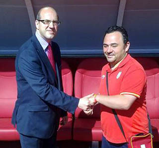 Francisco Castro junto a Manuel Martín (GRJ)