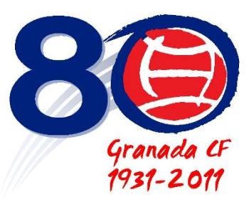 Logo del ochenta aniversario del Granada CF
